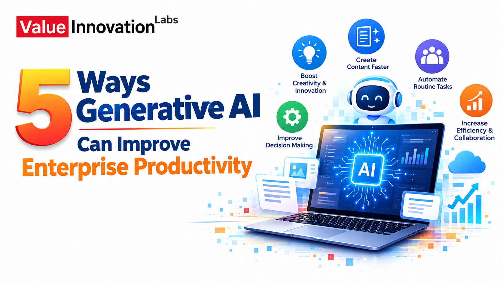 5 Ways Generative AI Can Improve Enterprise Productivity